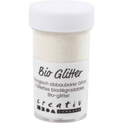 Biologisk nedbrytbart glitter