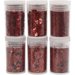Biologisk nedbrytbart glitter og paljetter