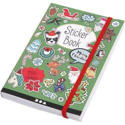 Bok med stickers