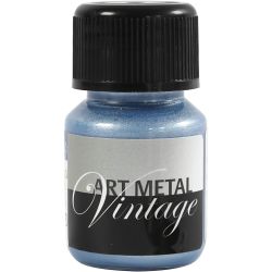 Hobbymaling Metallic, pearl blå(5031), 30 ml/ 1 fl.