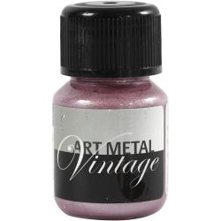Hobbymaling Metallic, pearl rød(5096), 30 ml/ 1 fl.