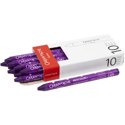 CARAN D’ACHE Neocolor I, L: 10 cm, tykkelse 8,5 mm, lilac (110), 10 stk./ 1 pk.