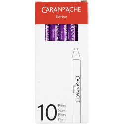CARAN D’ACHE Neocolor I, L: 10 cm, tykkelse 8,5 mm, lilac (110), 10 stk./ 1 pk.