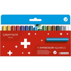 CARAN D’ACHE Neocolor II, Junior, L: 5 cm, tykkelse 8,5 mm, ass. farger, 15 stk./ 1 pk.