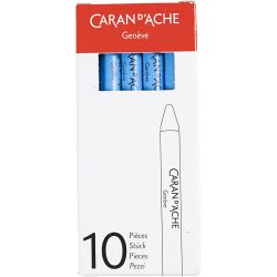 CARAN D’ACHE Neocolor II, L: 10 cm, tykkelse 8,5 mm, light blue (161), 10 stk./ 1 pk.