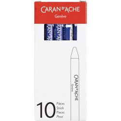 CARAN D’ACHE Neocolor II, L: 10 cm, tykkelse 8,5 mm, prussian blue (159), 10 stk./ 1 pk.