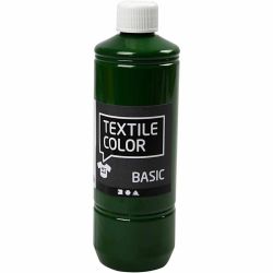 Tekstilfarge, gressgrønn, 500 ml/ 1 fl.