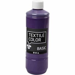 Tekstilfarge, lavendel, 500 ml/ 1 fl.