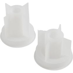 Silikonform, Lysestaker, H: 5,8+7,5 cm, dia. 7,5 cm, B: 2-2,5 cm, matt transparent, 2 stk./ 1 pk.