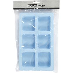 Silikonform, H: 2,5 cm, L: 7 cm, B: 5,9 cm, 100 ml, 1 stk.
