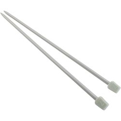 Strikkepinner av aluminium