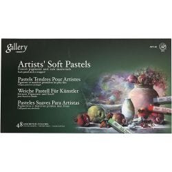 Gallery Tørrpastell, L: 6,5 cm, tykkelse 10 mm, ass. farger, 48 stk./ 1 pk.