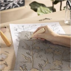 Skjæresett for linoleum, 5 ass./ 1 sett