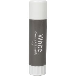 White limstift, rund, 21 g, 1 stk.