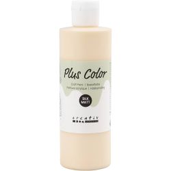 Plus Color Hobbymaling, lys pulver, 250 ml/ 1 fl.