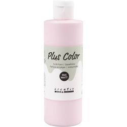 Plus Color Hobbymaling, myk rosa, 250 ml/ 1 fl.