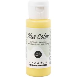 Plus Color Hobbymaling, primrose yellow, 60 ml/ 1 fl.