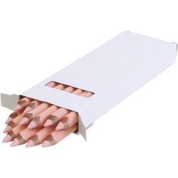 edu Kraftige Fargeblyanter, tykkelse 10 mm, mine 6,25 mm, lys rosa, 12 stk./ 1 pk.