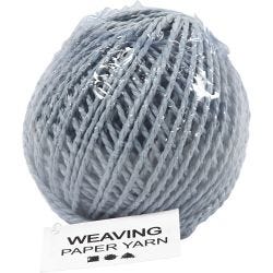Paperyarn, tykkelse 2,5-3 mm, lys blå, 150 g, 40 m/ 1 nst.