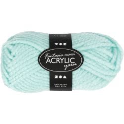 Fantasia Akrylgarn, L: 35 M, Maxi, mintgrønn, 50 g/ 1 nst.