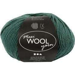 Ullgarn, L: 125 M, grønn, 100 g/ 1 nst.