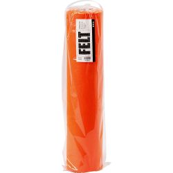 Hobbyfilt, B: 45 cm, tykkelse 1,5 mm, 180-200 g, orange, 5 m/ 1 rl.