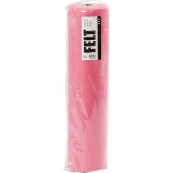 Hobbyfilt, B: 45 cm, tykkelse 1,5 mm, 180-200 g, pink, 5 m/ 1 rl.