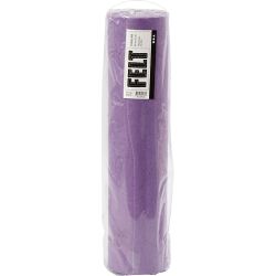 Hobbyfilt, B: 45 cm, tykkelse 1,5 mm, 180-200 g, lys lilla, 5 m/ 1 rl.