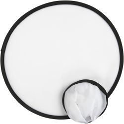Frisbee, 25 cm, hvit, 5stk./ 1 pk.