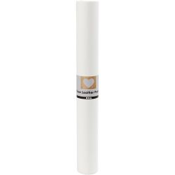 Lærpapir, B: 50 cm, ensfarget, 350 g, hvit, 1 m/ 1 rl.