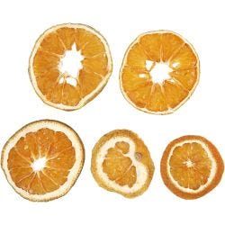 Tørkede appelsinskiver