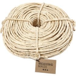 Mais koord, B: 3,5-4 mm, naturel, 500 gr/ 1 bol