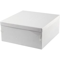 Esker, H: 5 cm, dia. 10-12 cm, hvit, 27 stk./ 1 pk.