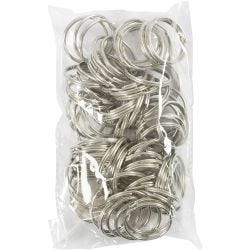 Sleutelhangers, d 30 mm, 80 stuk/ 1 doos