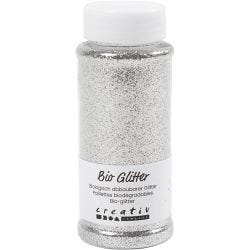 Biologisk nedbrytbart glitter