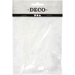 Dons, afm 5-12 cm, wit, 15 stuk/ 1 doos