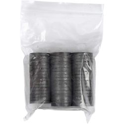 Magnet, dia. 20 mm, tykkelse 3 mm, 50 stk./ 1 pk.