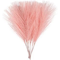 Kunstige fjær, 15 cm, 8 cm, lys rød, 10stk./ 1 pk.