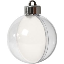 Deko-kule, dia. 6 cm, transparent, 8 stk./ 1 pk.