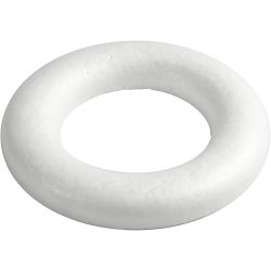 Ring med flat bakside
