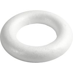 Ring med flat bakside