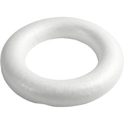 Ring med flat bakside