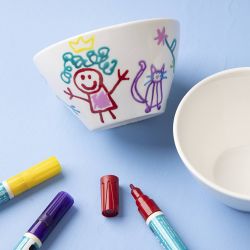 Dessertskål, H: 7 cm, dia. 12,5 cm, hvit, 20 stk./ 1 pk.