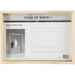 Dobbelramme, 4,5 cm, 22,1x30,8 cm, 1 stk.
