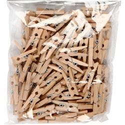 Klesklyper, L: 25 mm, B: 3 mm, 100 stk./ 1 pk.