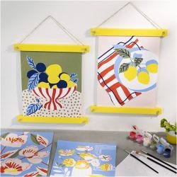 Plakatlister, H: 2 cm, D: 2,2 cm, B: 25 cm, 1 sett