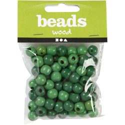 Treperler, dia. 12 mm, hullstr. 3 mm, grønn, 22 g/ 1 pk.