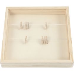 3D ramme , 35 mm, 23x23 cm, 1 stk.