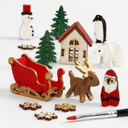 Sett-sammen selv trefigur