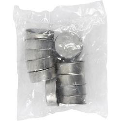 Lysmansjetter, H: 15 mm, dia. 44 mm, 12 stk./ 1 pk.